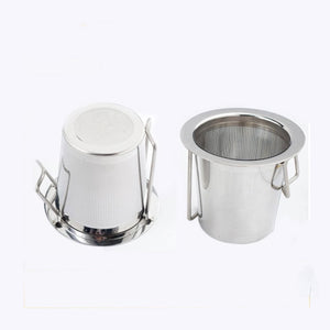 Tea Infuser Basket with Lid- Fine mesh