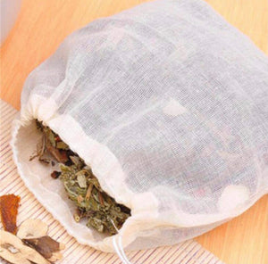 Reusable Muslin Tea Bags