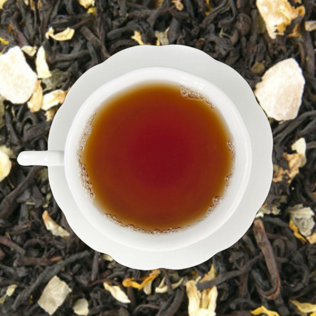 Peaches and Cream - A Dessert Black Tea Infusion